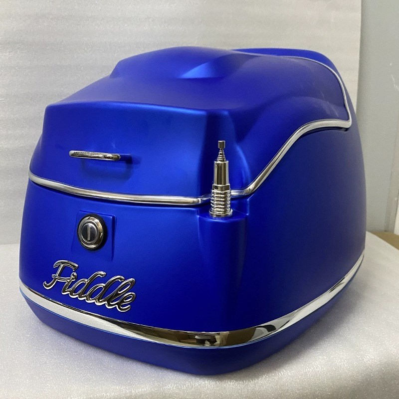 适用于三阳飞度4尾箱摩托车后备箱行李箱载物箱fiddle4改装