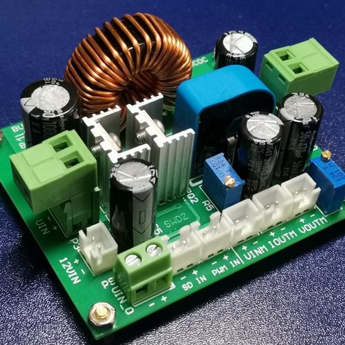 单晶片数字控制BUCK/BOOST变换器电源开发板学习影片教程升压降压