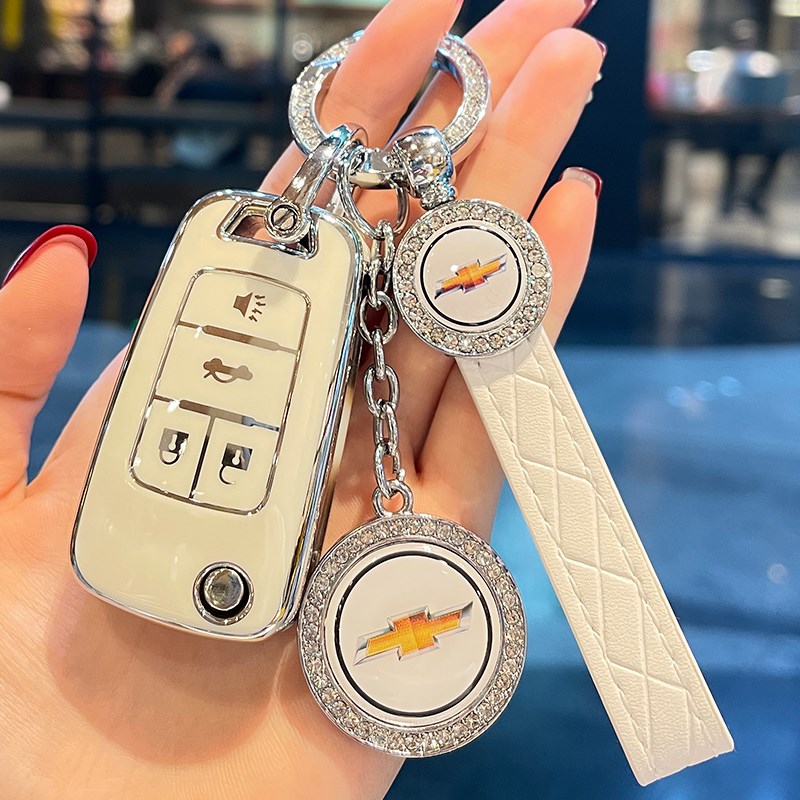 雪佛兰科鲁泽钥匙套汽车科沃兹科鲁兹迈锐宝XL探界者赛欧壳扣