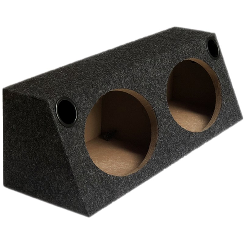 6x9寸连体箱双喇叭梯形木箱空箱试音箱低音喇叭箱体汽车音响改装