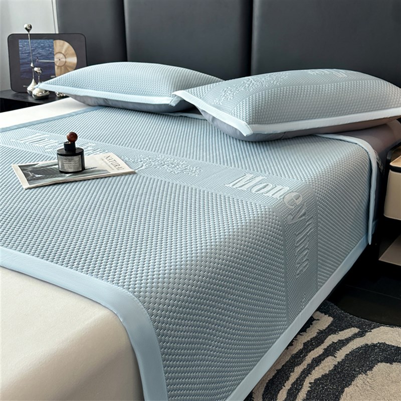 夏季冰丝凉席冰豆豆席床笠2025新款可机洗学生宿舍单人空调软席子