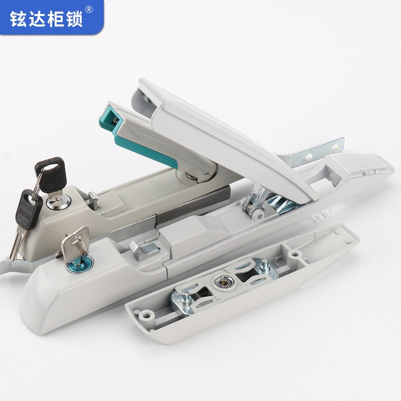 威图柜平面锁MS867-9配电箱PSTS九9折十六折柜门天地锁16折连杆锁