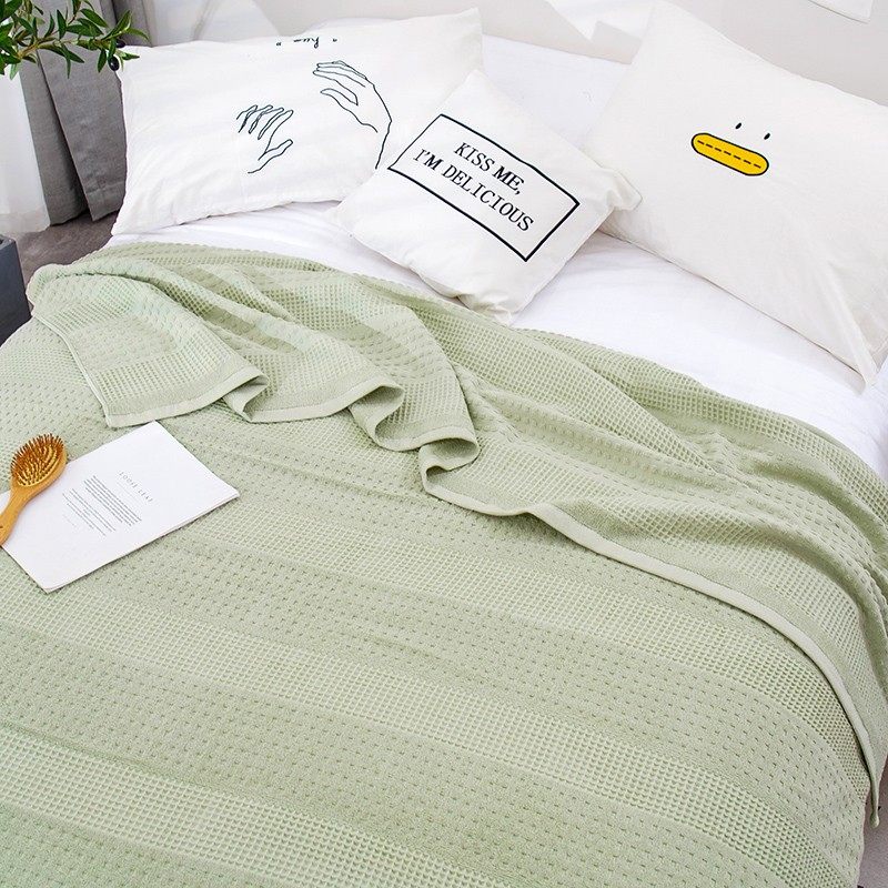 纯棉单人双人毛巾毯子全棉加厚空调夏凉被儿童学生通用四季午睡毯,床上用品,休闲毯/毛毯/绒毯,淘宝优惠券,粉丝福利购,淘宝优惠卷