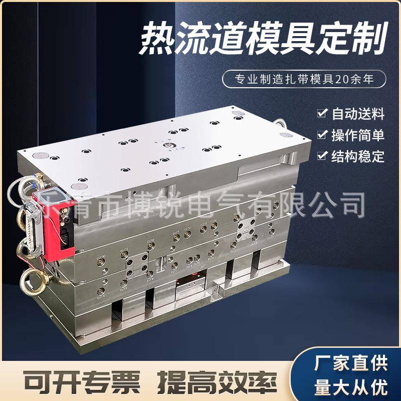 厂家乐清博锐专业生产制造封条扎带模具尼龙扎带模具热流道模具