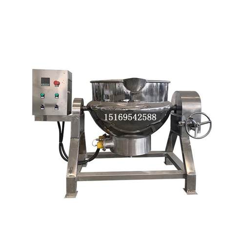 厂家供应肉制品蒸煮锅豆浆乳制品熬制锅电加热食品级夹层锅