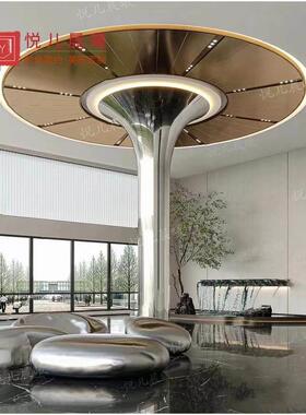 玻璃钢包柱GFRP异形镂空大型柱子围绕装饰大厅室内景观罗马柱