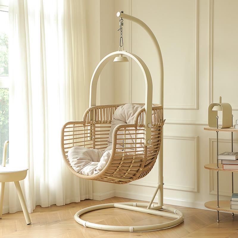 吊椅鸟巢椅子吊篮藤椅阳台室内家用休闲摇椅秋千椅庭院双人摇篮椅