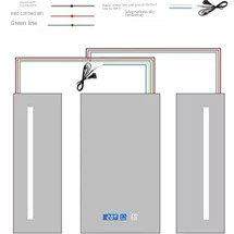 浴室镜柜门定制做洗手间浴室柜镜子带灯铝合金除雾led智能镜门