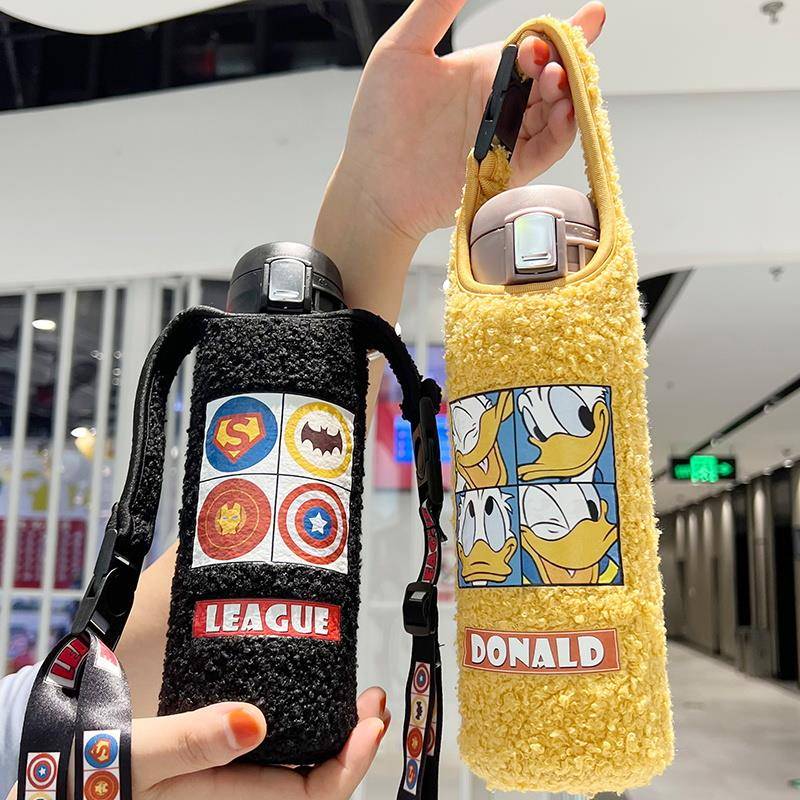 象印保温杯350 480 600ml通用杯套保温套斜挎防摔水杯子套水壶袋