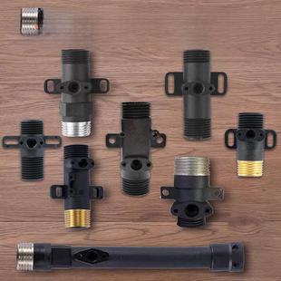 恒温快速即热式电热水器三3四4分延长出水口嘴接头铜牙丝维修配件