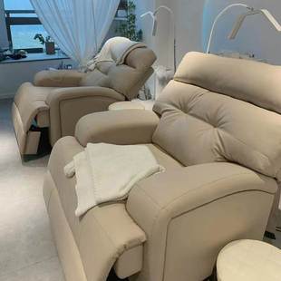Nail sofa电动美甲美足美睫沙发美容店纹绣修面平躺升降 &eyelash