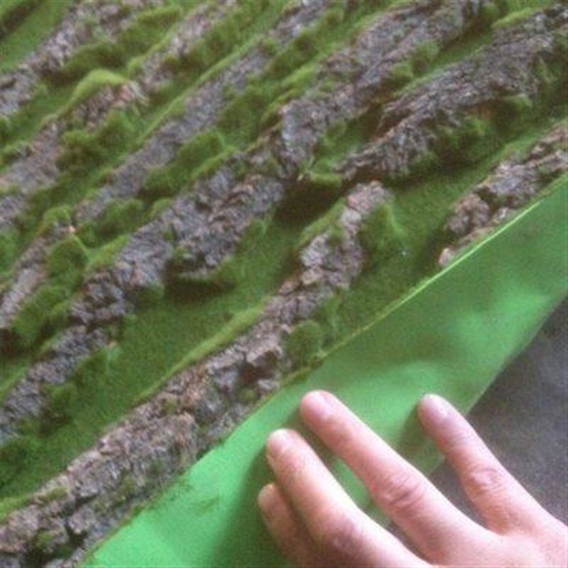 彷真香樟树皮珍珠棉树皮 彷真植B物 植物墙装饰 园林景观装修用品