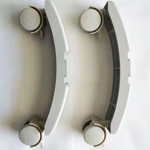 安泽全铝合金栅板金属膜电暖器取暖器通用支架万向轮立式腿配件