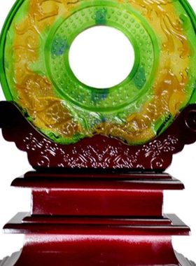 古法琉璃B-PTFM0076和氏壁 客厅 书房 办公室商务礼品摆件