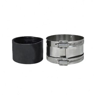 龙禹盛不锈钢管束带橡胶圈排水管卡箍管箍单位：个2寸