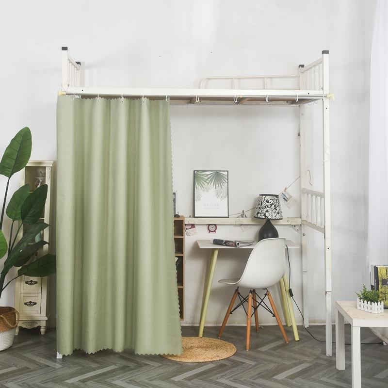 纯色遮光帘上铺下l桌大学生床帘桌帘隐私帘宿舍下铺遮挡帘防风挡