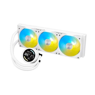 银昕E360 PRO智能数显版一体式CPU水冷式散热器 多平台 漏液包赔