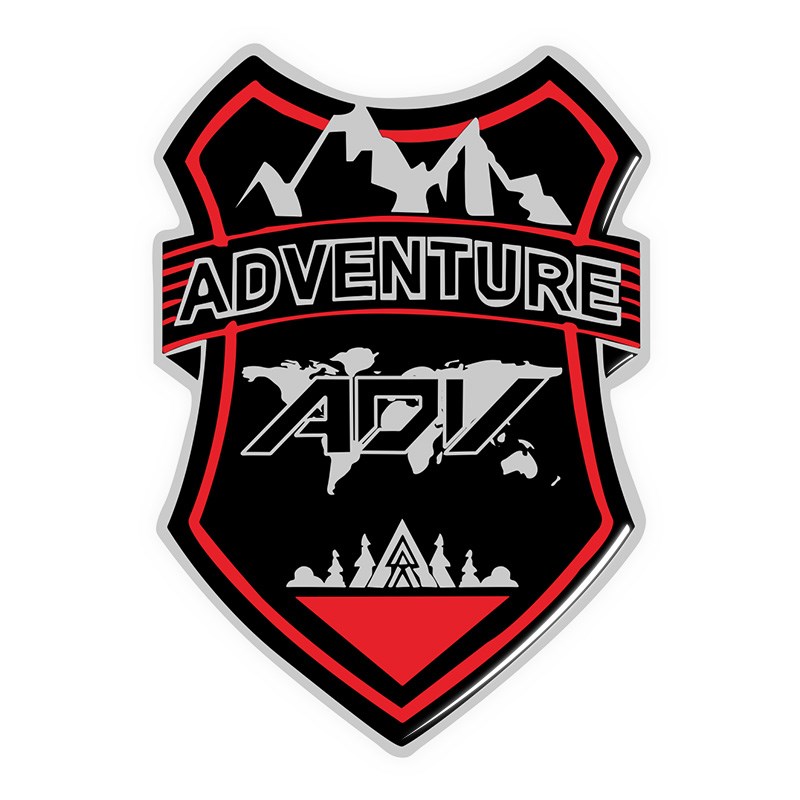 适用本田ADV160/150/350车身字母标志改装3D立体贴纸反光装饰贴花