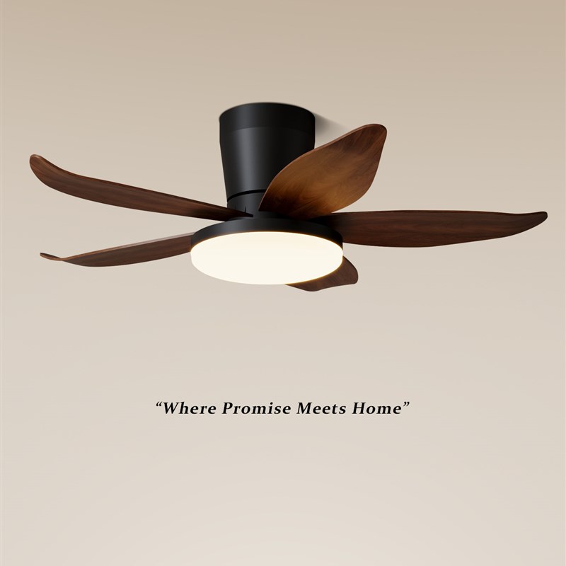 Home餐厅客厅风扇灯现代简约大风力家用一体式静音智能变频电风扇