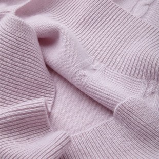 出口单100%山羊绒冬女V领套头宽松休闲保暖坎肩叠穿马甲针织背心