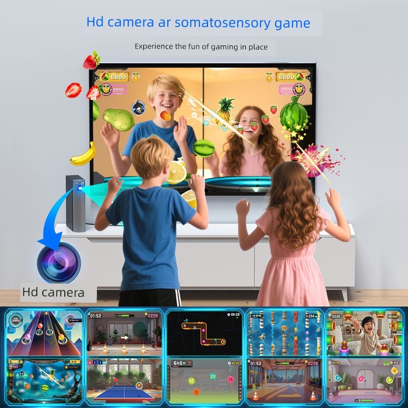 舞霸王体感游戏机A摄像头肢体真人连电视新款家用双人无线手柄