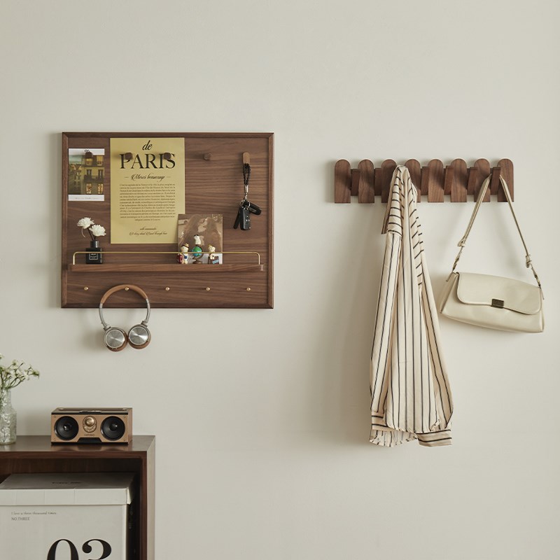 开门式电表箱盒遮挡网红实木挂画轻奢高级感置物架配电闸箱装饰画