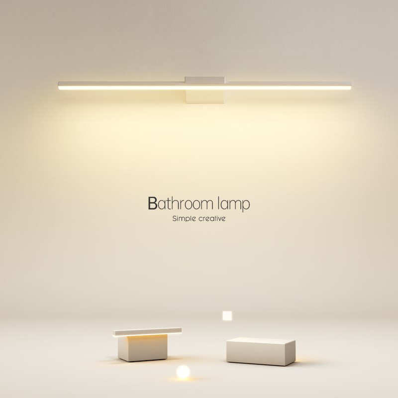 最光led镜前灯长条壁灯现代简约浴室卫生间镜柜化妆补光房间灯具