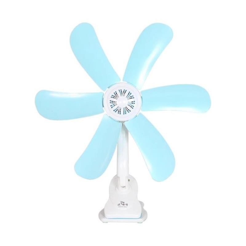 学生宿舍床头上小型挂夹式电风扇家用卧I室迷你大风力静音定时电