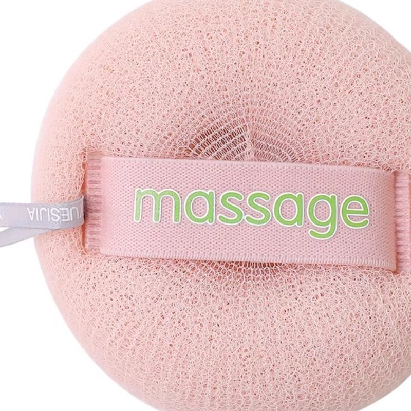 简约浴球洗澡神器浴花柔软w起泡泡搓澡两用不散花沐浴球洗浴用品