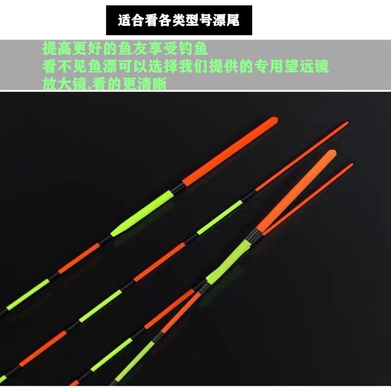 老人看电视放大镜m钓鱼望近视远镜高倍高清夜视看漂垂钓头戴式眼