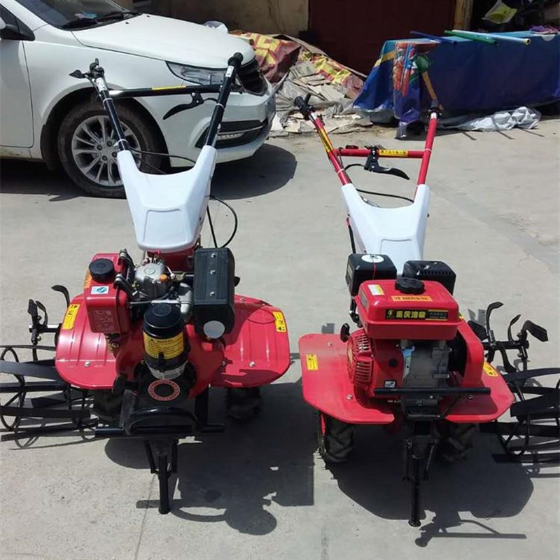 水冷柴油微耕机 大马力水旱两用耕地耕田旋耕N机 手扶式翻地松土