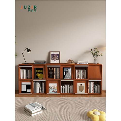 中古边柜复古风储物柜组合柜落地斗柜展示柜书柜电视柜收纳柜定制