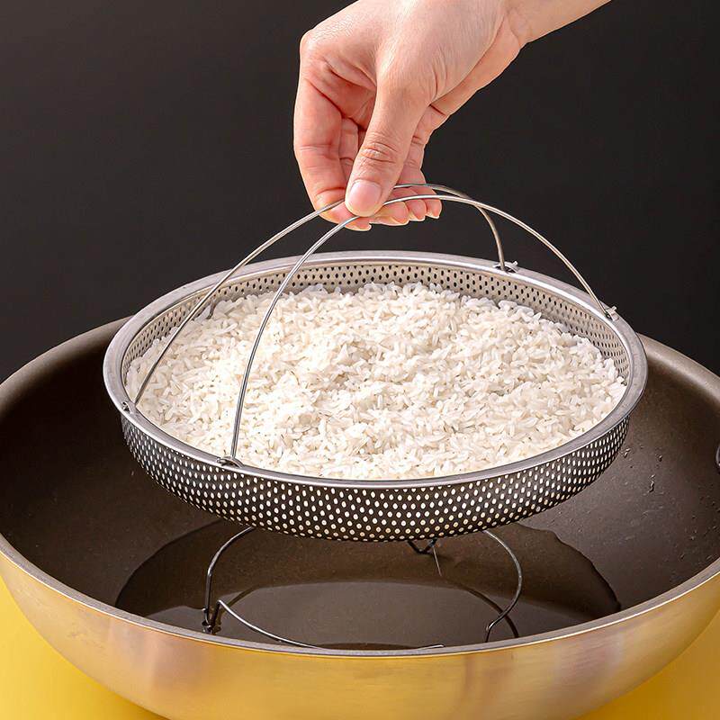 蒸饭神器蒸米饭不锈钢蒸架手提蒸笼蒸盘蒸锅笼屉蒸笼架子家用