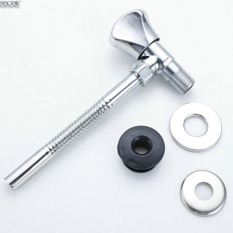 全铜小便池冲水阀旋转式冲洗阀厕所小便器开关阀门儿童快开小便阀