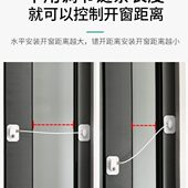 门栓插销门扣锁扣卡扣推拉门不锈钢固定门锁免打孔防盗扣搭扣门闩