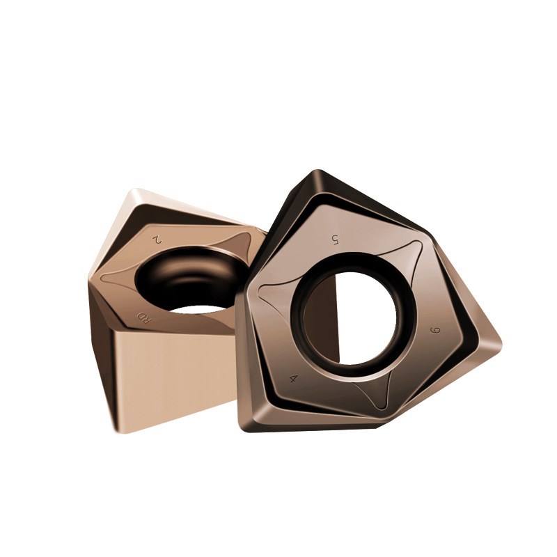 六角数控快进给重切削大切深低阻力开粗WNMU08V0608铣刀片