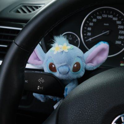 怀挡玩偶史迪仔汽车装饰车饰车内饰品摆件车载雨刮器公仔转向灯档