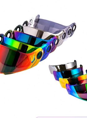 ls2头盔镜片FF809/313/325/370/394/906/900/902/345揭面盔反光片