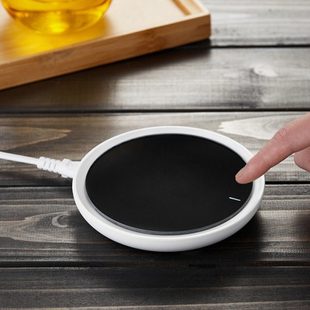 恒温杯垫可加热茶杯垫托55度圆形保温底座水杯垫家用热牛奶神器