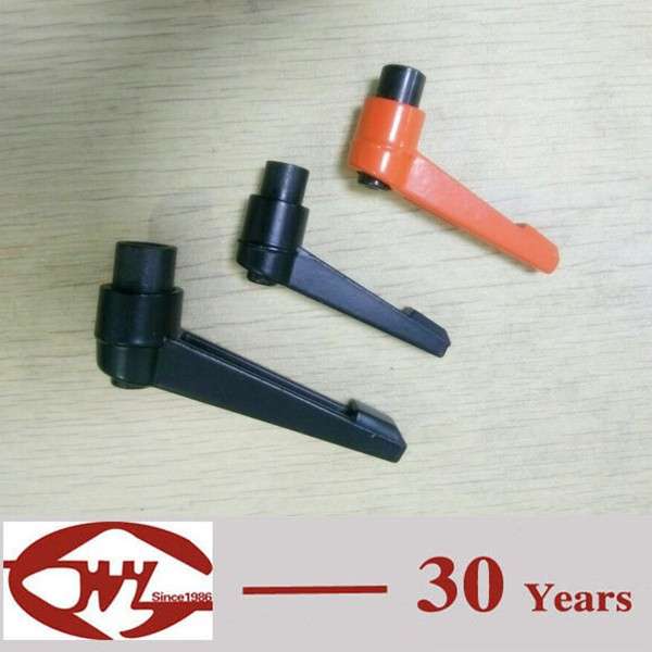 热销锌合金手柄 不锈钢嵌件可调手柄 可调位锁紧手柄