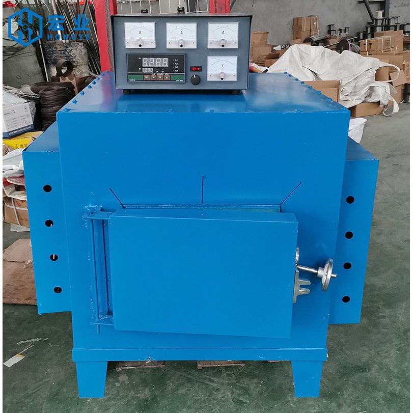 硅碳棒高温电阻炉箱式1300度高温电炉不锈钢球淬火炉回火马弗炉