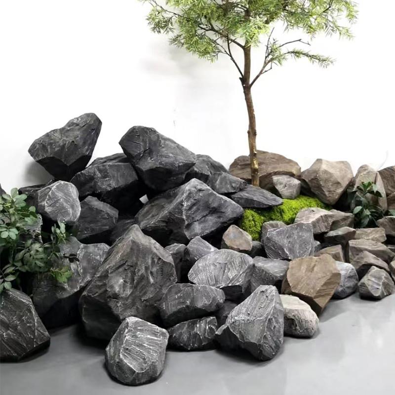 仿真石头泡沫假石头道具网红拍照摆件橱窗造景装饰假山雕刻舞台用