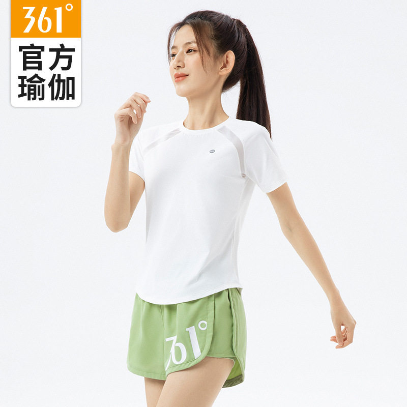 361冰丝网纱透气宽松夏季短袖t恤