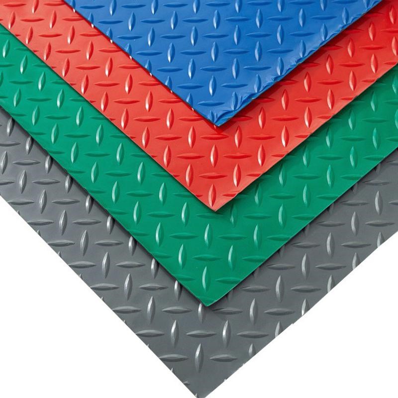 彩色橡胶板配电室工厂铺v设的地板船厂地垫车间防滑垫可拼接