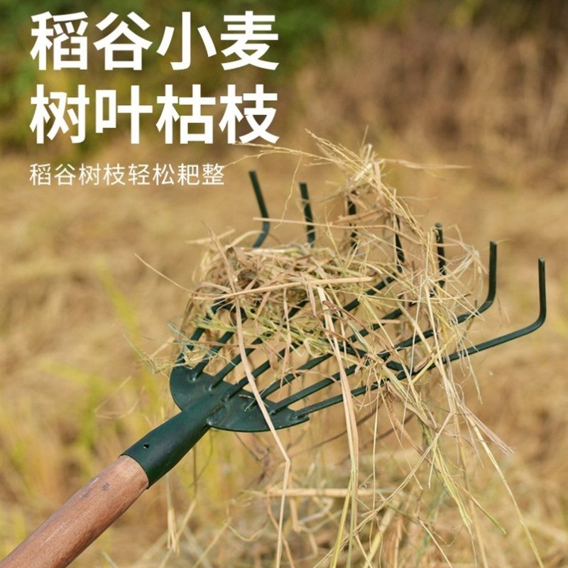 i塑料耙子胶耙子搂草耙家农用筢A子农具园林园艺工具草爬子耙草工