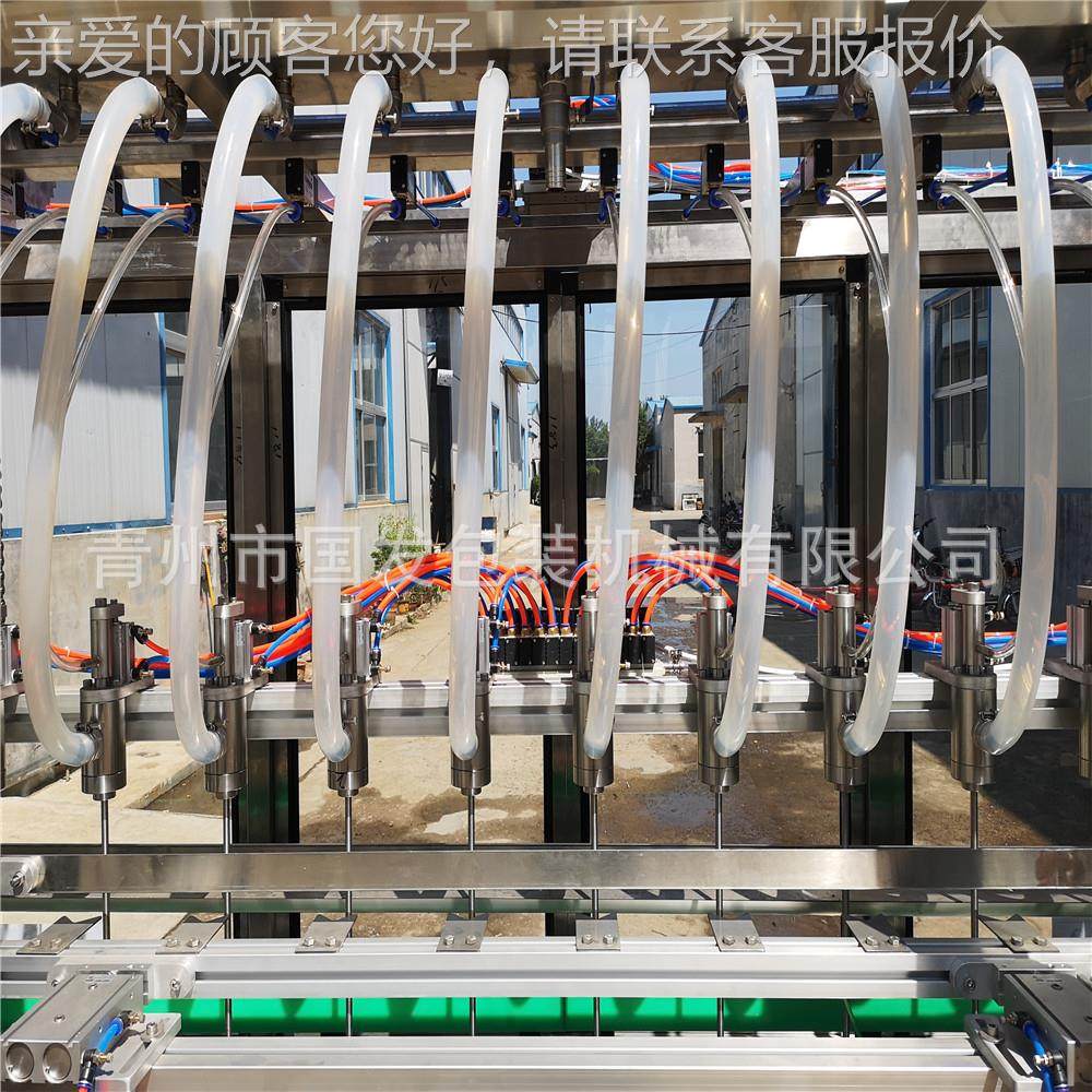 全自动尿素灌装机 动自璃玻水防冻液灌装机977灌全装设备