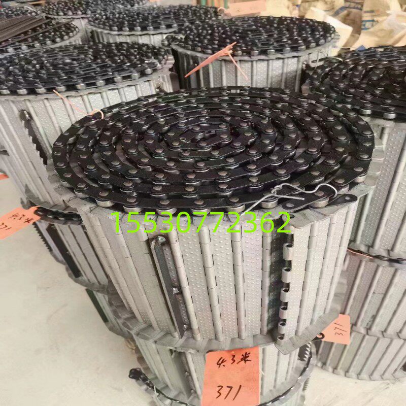 排屑机链板节距31.75/38.1/50.8/63.5不锈钢链条运输链机床配件