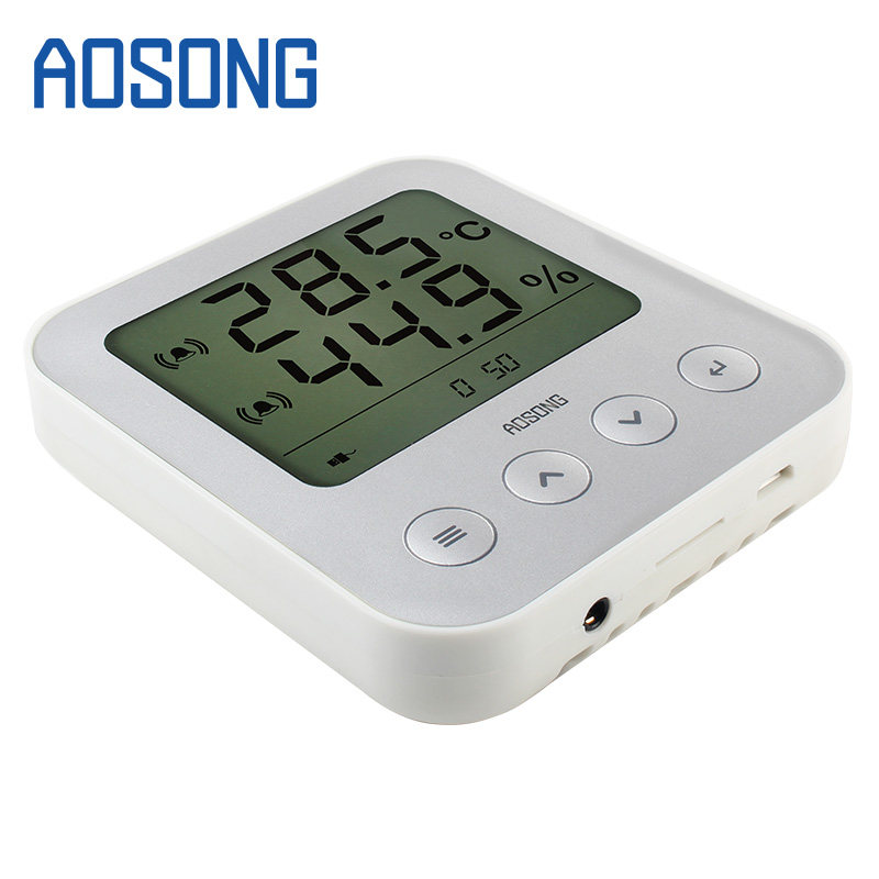 高精度温湿度变送器大屏温湿度计传感器显示工业级电流型 AW3020A