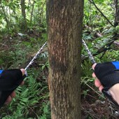 格斯密户外手拉锯链条锯野外求生装 备线锯钢丝锯折叠锯加强款 绳锯