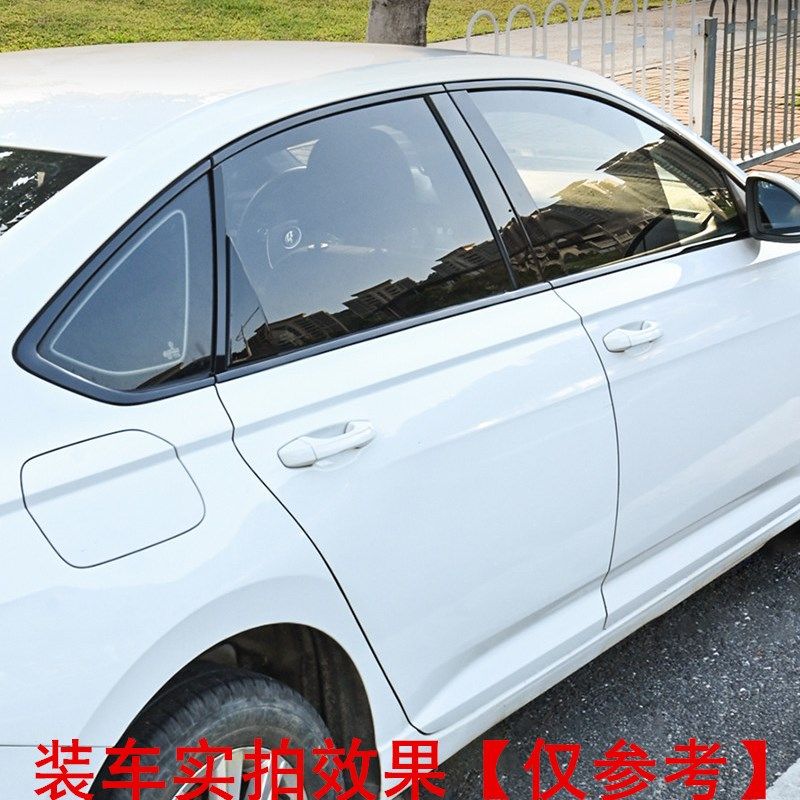 起亚2016-2019款k5车窗饰条不锈钢烤漆黑亮黑中柱贴专车专用改装